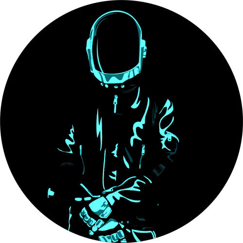 DJPROAUDIO Daft Punk Slipmat Paño Giradiscos Bandejas Material Latex 0