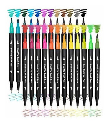 Pack De 24 Rotuladores De Colores Artisticos De Punta Fina 0