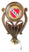 Trofeo Plástico Copa Plana Independiente 15cm Souvenir 0