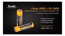 Fenix Rechargeable Battery Arb-l18 3400mah 3.6v 18650 5