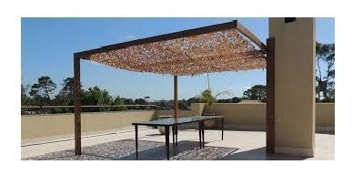 Red De Camuflaje Para Jardines O Balcones 3x3 Mts 4