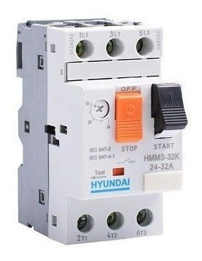 Hyundai Adjustable Three-Phase Motor Protector HMMS-32K 20-25A 1