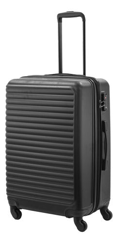 Medium Mila Crossover ABS 24-Inch Hardside Suitcase 9