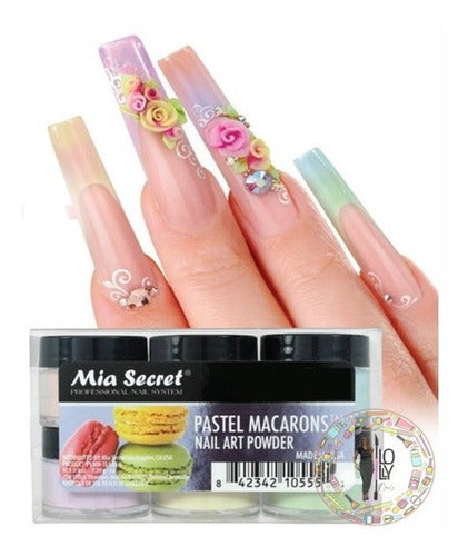 Mia Secret Pastel Macarons Polymer Collection 0