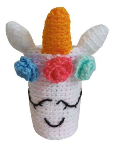 Artesanal Crochet Pencil Holder 2