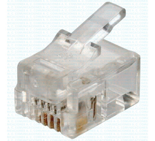 Generic RJ-11 Connector X 100 Fact. Cuot. Env. Grat. 0