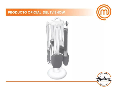 Hudson Set 5 Utensilios De Silicona Colgante Rotatorio Masterchef 1