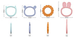 Baby Teething Silicone Textured Gum Massager Teether 27