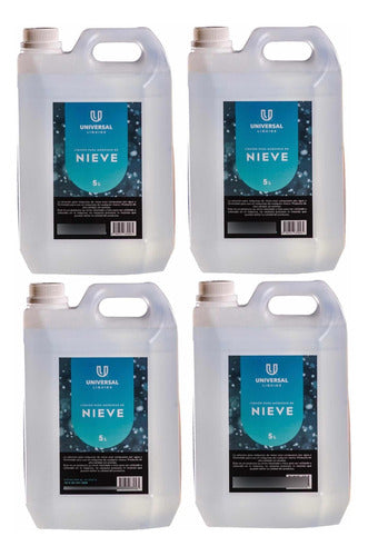 Universal Liquids Premium Snow Liquid 5 Liters x 4 Units 0