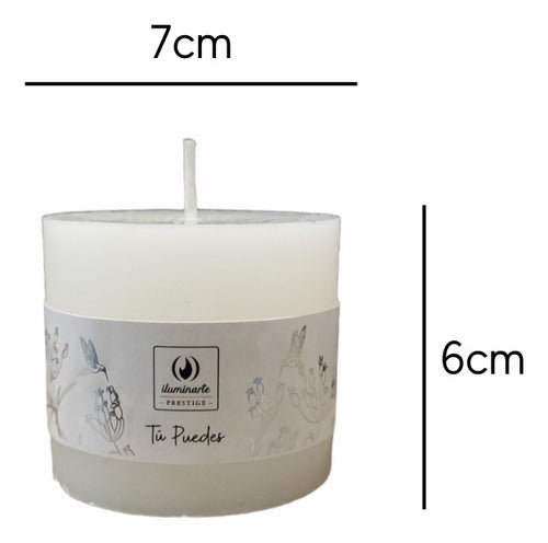 Iluminarte Velas Para Fanales Set X 3 Unidades 6x7cm 1