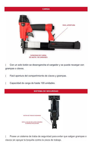 Engrampadora Clavadora Neumatica Wembley 5.7 X 15/50 7878 3