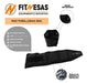 Functional Fitness Training Kit - Mat + 3kg Ankle Weights + 2x 3kg Dumbbells + Band + Ab Roller 25