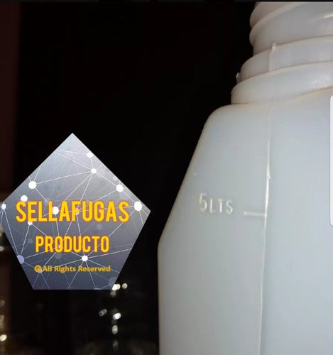 Sellafugas Natural Gas Leak Sealing Resin - 5 Liters 1