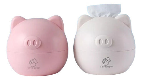 Bazar Digital Piggy Tissue and Roll Paper Holder 3