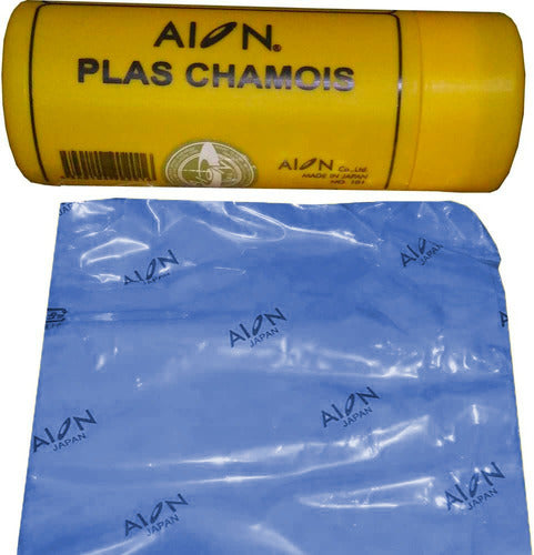 Aion Super Absorbent Cloth Plas Chamois Blue Japan 1