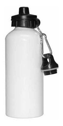 Becka Customized White/Grey Aluminum Double Mouth Bottle 500 ml 1