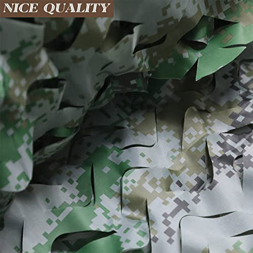 Winway Red Camouflage Netting 3mx6m Woodland Digital 1