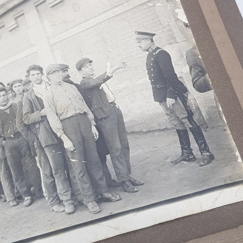 Antigua Foto Militar Protección Niños 1920 Mag 62275 3