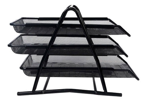 Generic Metal Desk Tray 3 Tiers 2