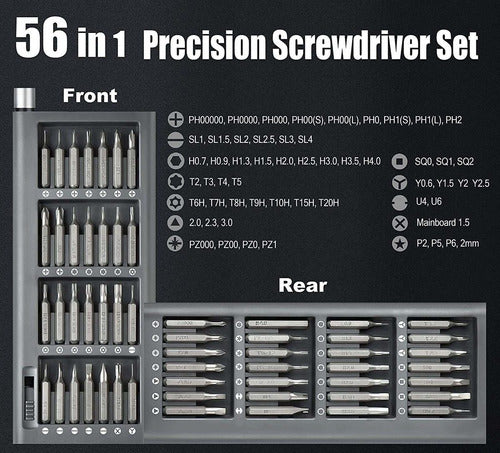 Juego De Destornilladores De Precision Profesional Magnetico 1