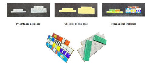 Distinctive Emblems of Argentine Army Course Bars 3