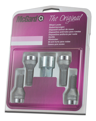 McGard Anti-Theft Bolt Kit for Fiat, Jeep, Citroen, Peugeot - Kit Chapa 0