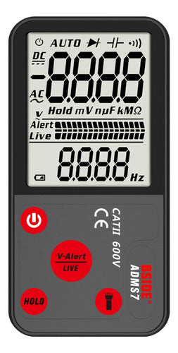 Bside Multimetro Digital Smart ADMS7 Ultra Delgado Pantalla 3.5 Pulgadas Con Linterna 0