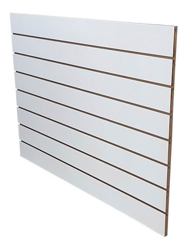 MJmaderas Combo 4 Small Slat Panels MDF / Raw - Promotion! 4