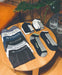 Stone Boxer Shorts X3 + 3 Pairs of Assorted Socks 3