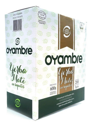 Café Oyambre Mate Cocido X200 Saquitos 0