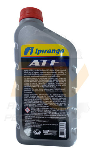 Kit 10 L Fluido Oleo Cambio Automatico Dexron 6 Atf Ipiranga 2