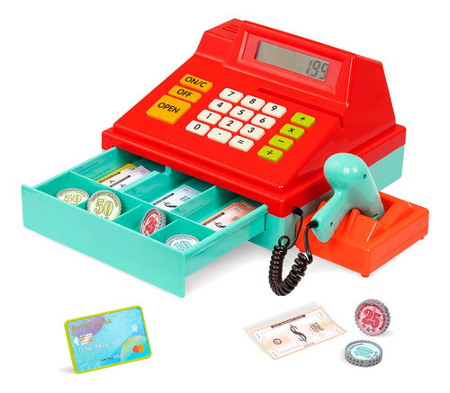 Tokema Toy Cash Register With Scanner BT2681Z 0