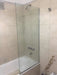 Fixed Shower Screen 3+3 Blindex 850x140cm with Aluminum Profiles 0