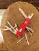 Victorinox Angler Red Pocket Knife 18 Uses Fishing + Leather Pouch 3