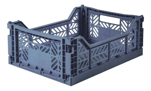AY-KASA Foldable Stackable Midi Container Basket 50