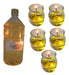 Rincon Citronella Oil 1 Liter + 5 Yogurt Jars + 5 Wicks + 5 Holders 2