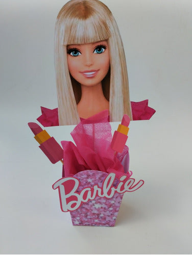 Barbie Centerpiece Birthday Party 1