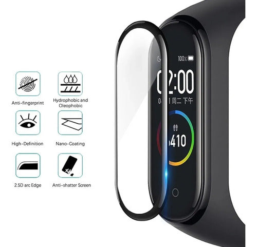 Punto Evo Curved Tempered Glass for Xiaomi Mi Band All Models 1