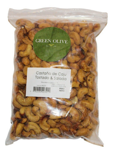 Toasted and Salted Cashews 1kg 0