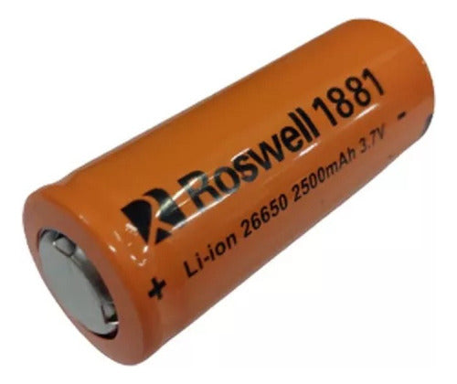 Batería Recargable 26650 2500 Mah 3.7v 0