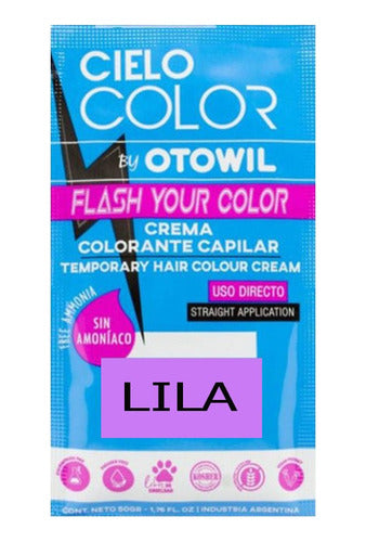 Otowil Cielo Color Kit: Hair Dye + Power Ized + Acid Cream 45