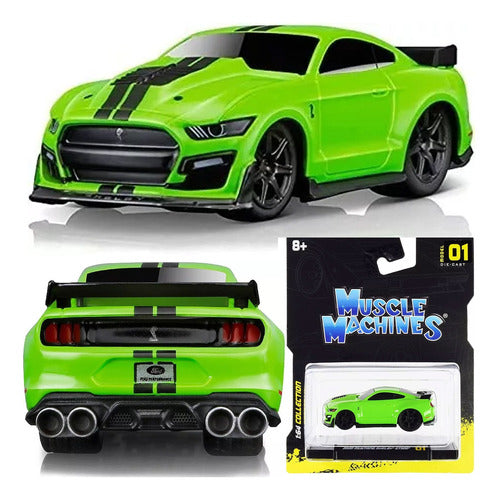 Maisto 2020 Mustang Shelby Gt500 Muscle Machines Mod 1 Green 0