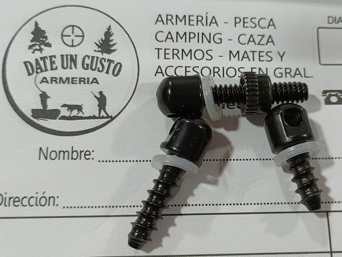 Tornillos Para Madera Y Polímero Para Swivels Porta Correa 0