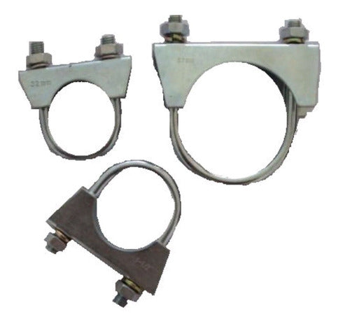 Clamp for 1 1/2 inch 38 mm Exhaust Pipe 1