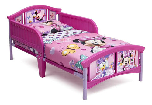 Delta Children Disney Minnie Mouse Plastic Toddler Bed 0