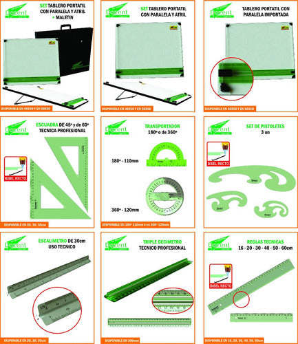 3 Compas Tecnico 9111 Plantec Bigotera Adaptador Doble Artic 6