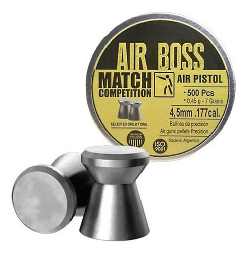 Balines 4.5mm Apolo Match Air Competition X 500 Pistola Aire 0