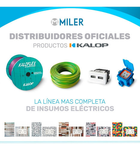 Kalop Caja Con Tapa Para Térmica 4 Bocas Exterior 4