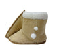 Warm Sheepskin High-Top Slippers from Size 33/34 to 41/42 1