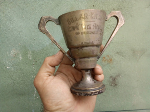 Antigua Copa Trofeo Billar Casin Cafe Los Andes 2do. - 1941 0